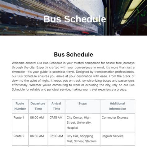solaire bus schedule|Bus Itinerary .